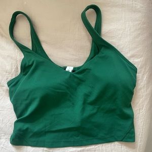 Lulu lemon align tank in hunter green